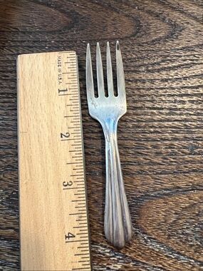 Antique Sterling Silver small fork